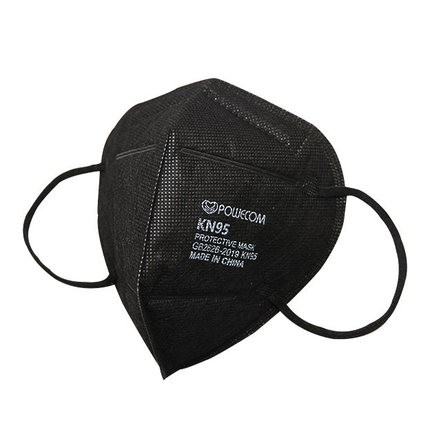 Powecom KN95 Protective Respirator Ear Loop Face Mask Standard GB2626-2019 EXP 2026