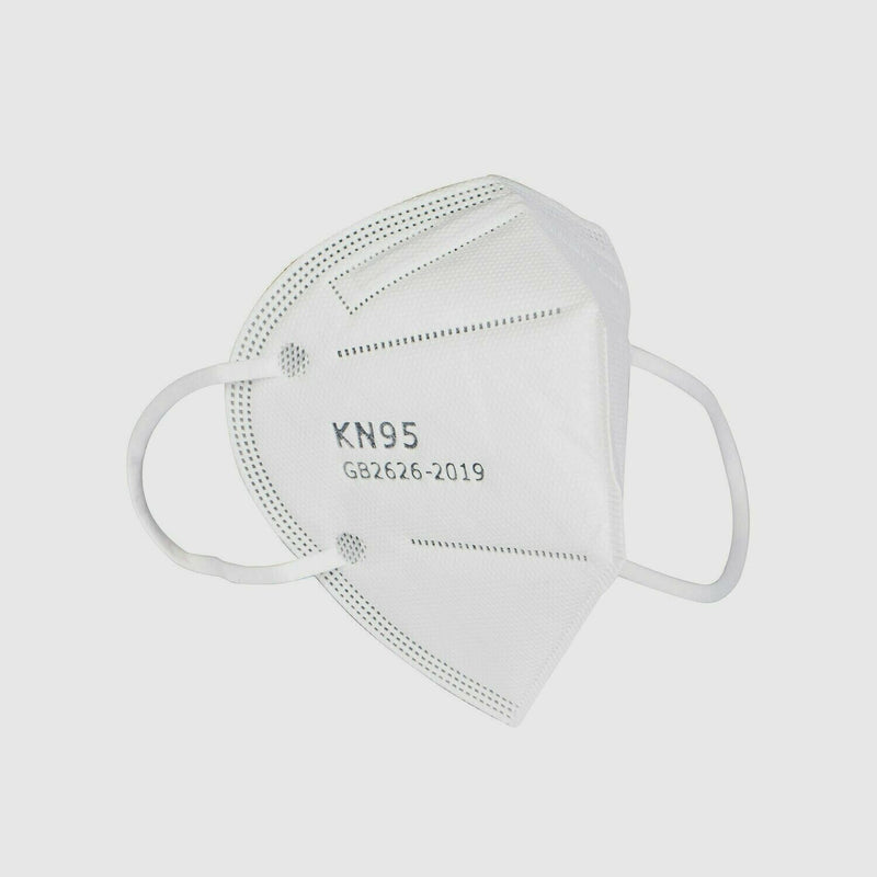 10 Pcs KN95 5-Ply Disposable Safety Face Mask KN-95 For Men and Women - White
