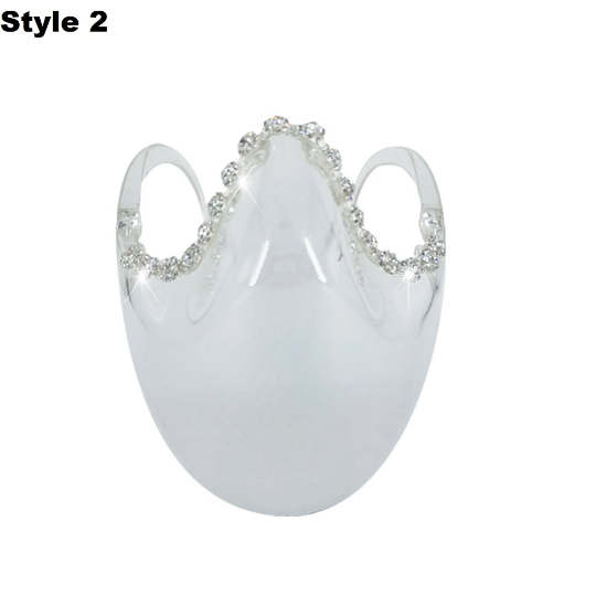 Face Shield Bling Crystal Head Mounted Masks Visible Lip Rhinestones Clear Fashion Transparent Reusable Durable Face protective Visible 10 Styles